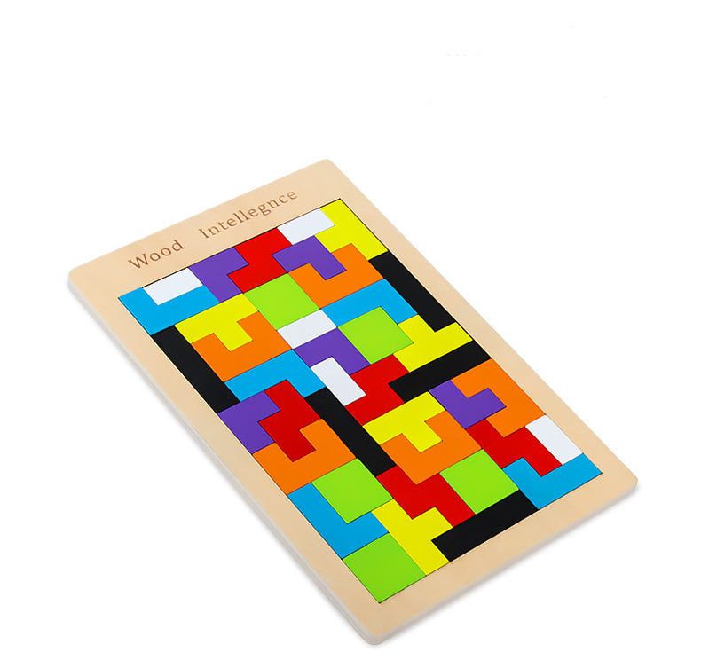 Träpussel – Tetris