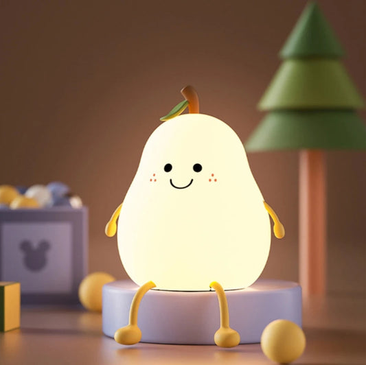 Päronformad LED Nattlampa