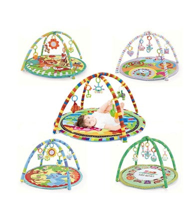 Babygym med Lekmatta – Stimulerande och Mjuk Lekplats för Din Bebis
