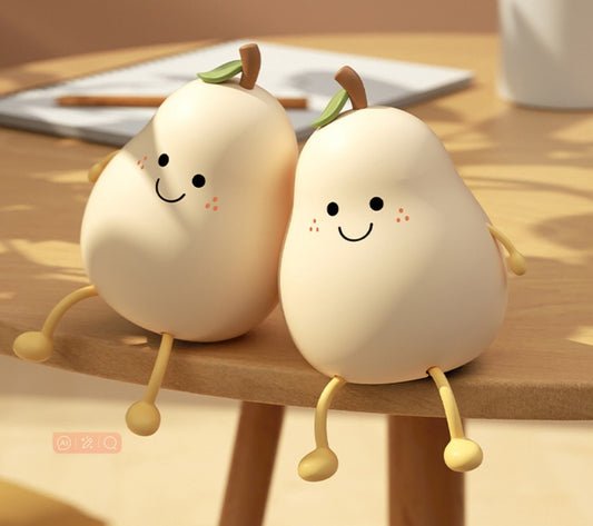 Päronformad LED Nattlampa