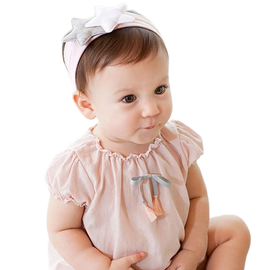 Hårband i bomull och linne – för små upptäckare