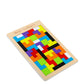 Träpussel – Tetris