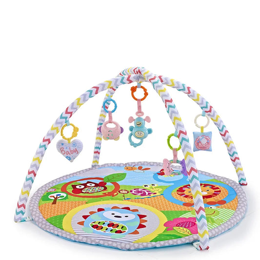 Babygym med Lekmatta – Stimulerande och Mjuk Lekplats för Din Bebis